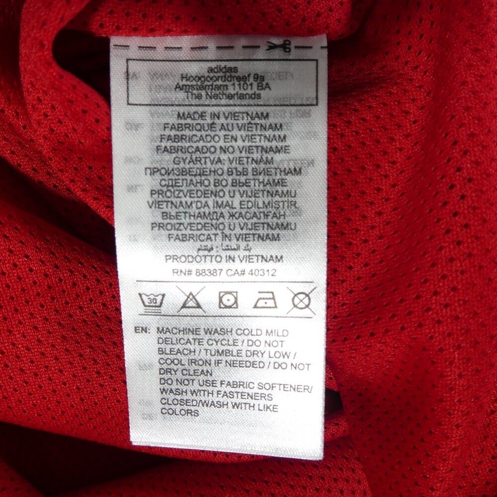 Adidas‎ Originals Women's L Track Jacket Better Scarlet JD3393 - Picture 8 of 8